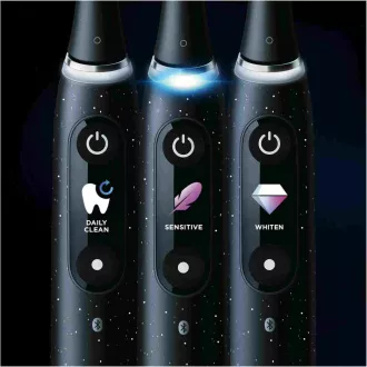 Oral-B iO Series 10 Cosmic Black električna zobna ščetka, magnetna, 7 načinov, umetna inteligenca, časovnik, 3D mapiranje