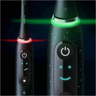 Oral-B iO Series 10 Cosmic Black električna zobna ščetka, magnetna, 7 načinov, umetna inteligenca, časovnik, 3D mapiranje