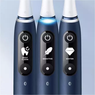 Električna zobna ščetka Oral-B iO Series 7 Sapphire, 5 načinov, potovalni kovček, hitra polnilna postaja