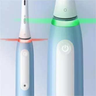 Oral-B iO3 Ice Blue električna zobna ščetka, magnetna, 3 načini, časovnik, senzor pritiska, modra