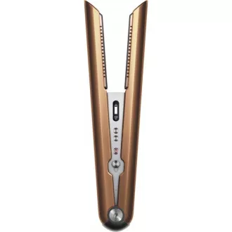 Ravnalnik las Dyson Corrale HS07, 200 W, 3 nastavitve temperature, inteligentni nadzor temperature, zaslon OLED, baker/srebrna
