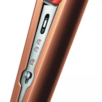 Ravnalnik las Dyson Corrale HS07, 200 W, 3 nastavitve temperature, inteligentni nadzor temperature, zaslon OLED, baker/srebrna