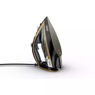 Tefal FV9865E0 Ultimate Pure Steam Iron, 3000 W, samodejni izklop, posipanje, hitra temperatura, črna/zlata Tefal FV9865E0 Ultimate Pure Steam Iron, 3000 W, samodejni izklop, posipanje, hitra temperatura, črna/zlata