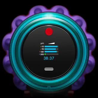 Dyson Gen5detect Absolute palični sesalnik, brezžični, 280 AW, filter HEPA, zaslon LED