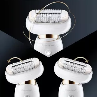 Braun Silk-épil 9 Flex SES 9030 3D epilator, vodoodporen, tehnologija SensoSmart, ergonomski ročaj, bela/zlata Braun Silk-épil 9 Flex SES 9030 3D epilator, vodoodporen, tehnologija SensoSmart, ergonomski ročaj, bela/zlata