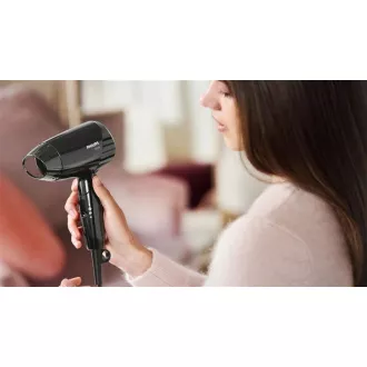 Philips BHC010/00 EssentialCare sušilnik za lase, 1200 W, hladen zrak, 3 hitrosti, 3 temperature, črn