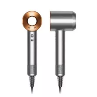 Sušilnik za lase Dyson Supersonic HD07, 1600 W, 3 hitrosti, 4 temperature, hitro segrevanje, srebrn/meden