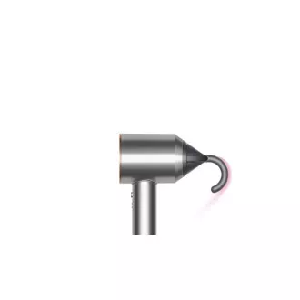 Sušilnik za lase Dyson Supersonic HD07, 1600 W, 3 hitrosti, 4 temperature, hitro segrevanje, srebrn/meden