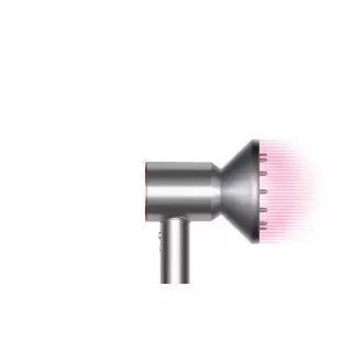 Sušilnik za lase Dyson Supersonic HD07, 1600 W, 3 hitrosti, 4 temperature, hitro segrevanje, srebrn/meden