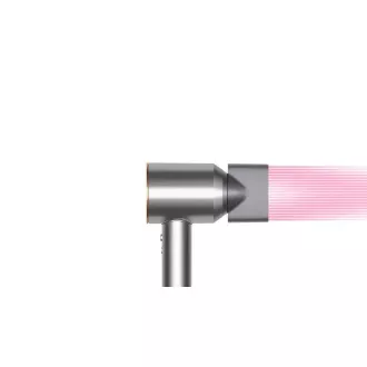 Sušilnik za lase Dyson Supersonic HD07, 1600 W, 3 hitrosti, 4 temperature, hitro segrevanje, srebrn/meden