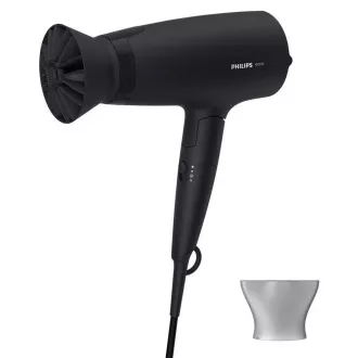 Philips Series 3000 BHD308/10 sušilnik za lase, 1600 W, 3 temperature in hitrosti, nastavek ThermoProtect, črn