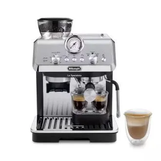 DeLonghi La Specialista Arte vzvodni aparat za kavo, 1400 W, vgrajen mlinček, parna šoba MyLatte DeLonghi La Specialista Arte vzvodni aparat za kavo, 1400 W, vgrajen mlinček, parna šoba MyLatte