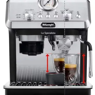 DeLonghi La Specialista Arte vzvodni aparat za kavo, 1400 W, vgrajen mlinček, parna šoba MyLatte DeLonghi La Specialista Arte vzvodni aparat za kavo, 1400 W, vgrajen mlinček, parna šoba MyLatte