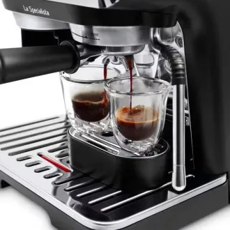 DeLonghi La Specialista Arte vzvodni aparat za kavo, 1400 W, vgrajen mlinček, parna šoba MyLatte DeLonghi La Specialista Arte vzvodni aparat za kavo, 1400 W, vgrajen mlinček, parna šoba MyLatte