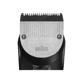 Braun BT7940 Strižnik brade, 0,5-20 mm, polnilni, 4 nastavki   Gillette, siv