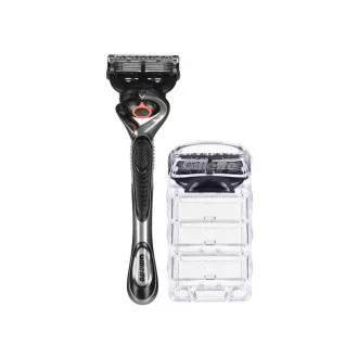Braun BT7940 Strižnik brade, 0,5-20 mm, polnilni, 4 nastavki   Gillette, siv