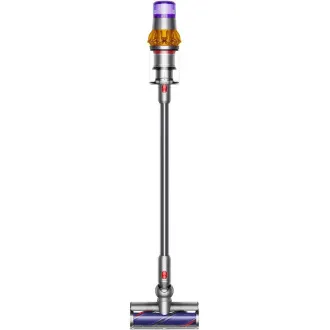 Dyson V15 Detect Absolute 2023, sesalnik, 14 ciklonov, 240 AW, filtriranje celotnega stroja, do 60 minut, rumena/siva