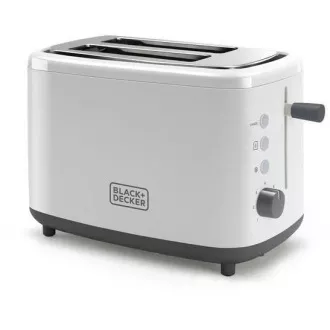 Black Decker BXTO820E opekač kruha, 820 W, 2 opekača kruha, nadzor opekanja, bel Black Decker BXTO820E opekač kruha, 820 W, 2 opekača kruha, nadzor opekanja, bel