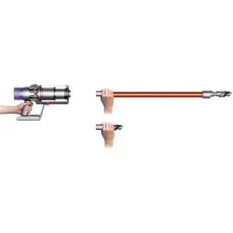 Dyson V10 Absolute 2023 brezžični sesalnik, palični, ciklonski, HEPA filter, 3 stopnje sesanja, LED indikatorji