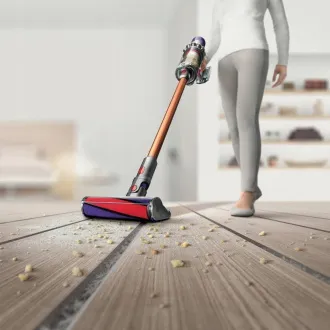 Dyson V10 Absolute 2023 brezžični sesalnik, palični, ciklonski, HEPA filter, 3 stopnje sesanja, LED indikatorji