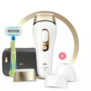 Braun Silk-expert Pro 5 PL5243 IPL epilator, telo, senzor tona kože, UV filter, 3 glave