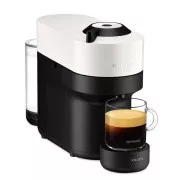 Krups Nespresso XN920110 Vertuo Pop aparat za kavo na kapsule, 1500 W, Wi-Fi. Bluetooth, 4 velikosti kave, bela