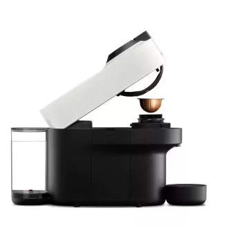 Krups Nespresso XN920110 Vertuo Pop aparat za kavo na kapsule, 1500 W, Wi-Fi. Bluetooth, 4 velikosti kave, bela - Razpakirano