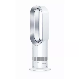 Ventilator Dyson Hot Cool AM09, talni ventilator, 2000 W, zaslon, brez ventilatorja, daljinski upravljalnik, bel in siv Ventilator Dyson Hot Cool AM09, talni ventilator, 2000 W, zaslon, brez ventilatorja, daljinski upravljalnik, bel in siv