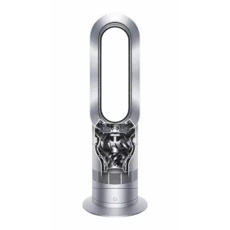 Ventilator Dyson Hot Cool AM09, talni ventilator, 2000 W, zaslon, brez ventilatorja, daljinski upravljalnik, bel in siv Ventilator Dyson Hot Cool AM09, talni ventilator, 2000 W, zaslon, brez ventilatorja, daljinski upravljalnik, bel in siv