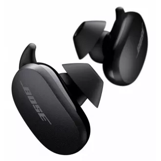 Bose QuietComfort Earbuds Brezžične slušalke, True Wireless, IPX4, upravljanje na dotik, tehnologija StayHear, črne