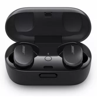 Bose QuietComfort Earbuds Brezžične slušalke, True Wireless, IPX4, upravljanje na dotik, tehnologija StayHear, črne