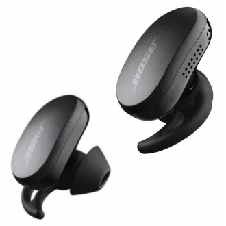 Bose QuietComfort Earbuds Brezžične slušalke, True Wireless, IPX4, upravljanje na dotik, tehnologija StayHear, črne