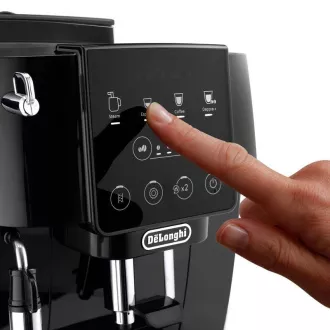 DeLonghi ECAM 220.21.B Magnifica Start avtomatski aparat za kavo, 1450 W, 15 barov, vgrajen mlinček, parna šoba, črn