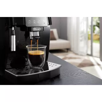 DeLonghi ECAM 220.21.B Magnifica Start avtomatski aparat za kavo, 1450 W, 15 barov, vgrajen mlinček, parna šoba, črn