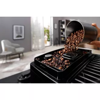 DeLonghi ECAM 220.21.B Magnifica Start avtomatski aparat za kavo, 1450 W, 15 barov, vgrajen mlinček, parna šoba, črn