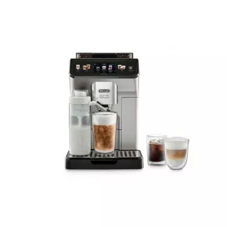 DeLonghi Eletta Explore ECAM 450.65.S avtomatski espresso aparat, 1450 W, 19 barov, Smart, zaslon, vgrajen mlinček DeLonghi Eletta Explore ECAM 450.65.S avtomatski espresso aparat, 1450 W, 19 barov, Smart, zaslon, vgrajen mlinček