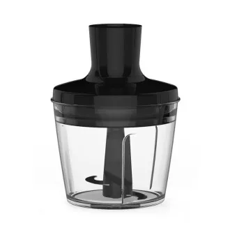 Tefal HB65KD38 QuickChef potopni palični mešalnik, 1000 W, 20 hitrosti, 4 rezila, posoda za mešanje, posoda za sekljanje