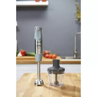 Tefal HB65KD38 QuickChef potopni palični mešalnik, 1000 W, 20 hitrosti, 4 rezila, posoda za mešanje, posoda za sekljanje