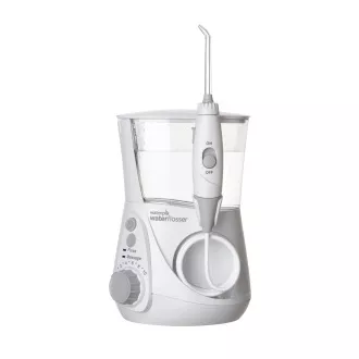 Waterpik Aquarius Professional WP660 bela ustna prha, 2 načina, časovnik, LED luči, 10-100 PSI