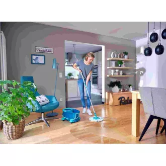 Leifheit 52102 Set Clean Twist Disc Mop Mobilni rotacijski komplet za čiščenje Leifheit 52102 Set Clean Twist Disc Mop Mobilni rotacijski komplet za čiščenje