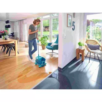 Leifheit 52102 Set Clean Twist Disc Mop Mobilni rotacijski komplet za čiščenje Leifheit 52102 Set Clean Twist Disc Mop Mobilni rotacijski komplet za čiščenje