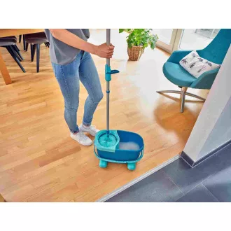 Leifheit 52102 Set Clean Twist Disc Mop Mobilni rotacijski komplet za čiščenje Leifheit 52102 Set Clean Twist Disc Mop Mobilni rotacijski komplet za čiščenje
