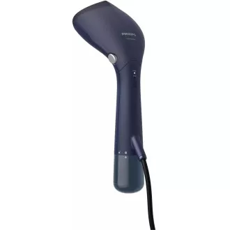 Philipsov ročni parni aparat serije 7000 STH7020/20, 1500 W, hitro segrevanje, tehnologija OptimalTEMP, temno modra