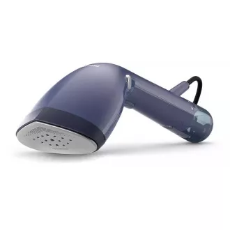 Philipsov ročni parni aparat serije 7000 STH7020/20, 1500 W, hitro segrevanje, tehnologija OptimalTEMP, temno modra