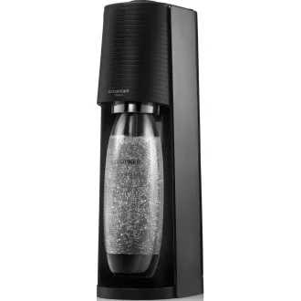 SodaStream Terra Black aparat za pripravo sode, mehanski, 2x 1l steklenica SodaStream Fuse, CO2 steklenica, črna - Rabljeno SodaStream Terra Black aparat za pripravo sode, mehanski, 2x 1l steklenica SodaStream Fuse, CO2 steklenica, črna - Rabljeno