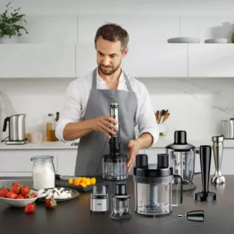 Braun MultiQuick 9 MQ9135XI palični mešalnik, 1200 W, ActiveBlade, brezstopenjski nadzor hitrosti, SmartSpeed
