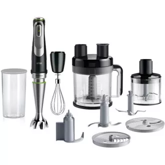 Braun MQ9195XLI palični mešalnik, 1200 W, ActiveBlade, brezstopenjski nadzor hitrosti, SmartSpeed, bogata dodatna oprema