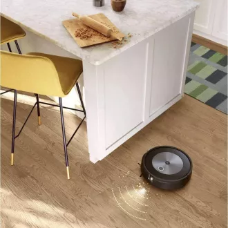 Robotski sesalnik iRobot Roomba Combo j5 z mopom, navigacija vSLAM, filter AeroForce, aplikacija iRobot Home, črna