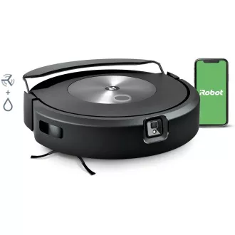 iRobot Roomba Combo j7 robotski sesalnik z mopom, HEPA filtrom, samodejnim polnjenjem, samodejnim praznjenjem, navigacijo vSLAM