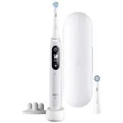 Električna zobna ščetka Oral-B iO Series 6s, časovnik, senzor pritiska, 5 programov, aplikacija Oral-B, bela